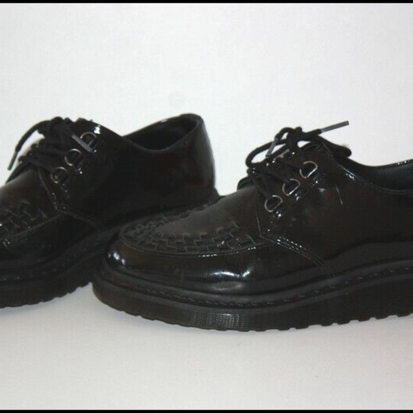 【新品】Dr.Martens SIDNEY 25cmUK6 Leather Platform Dr Martens Creepers Shoes Platform Martens Sidney